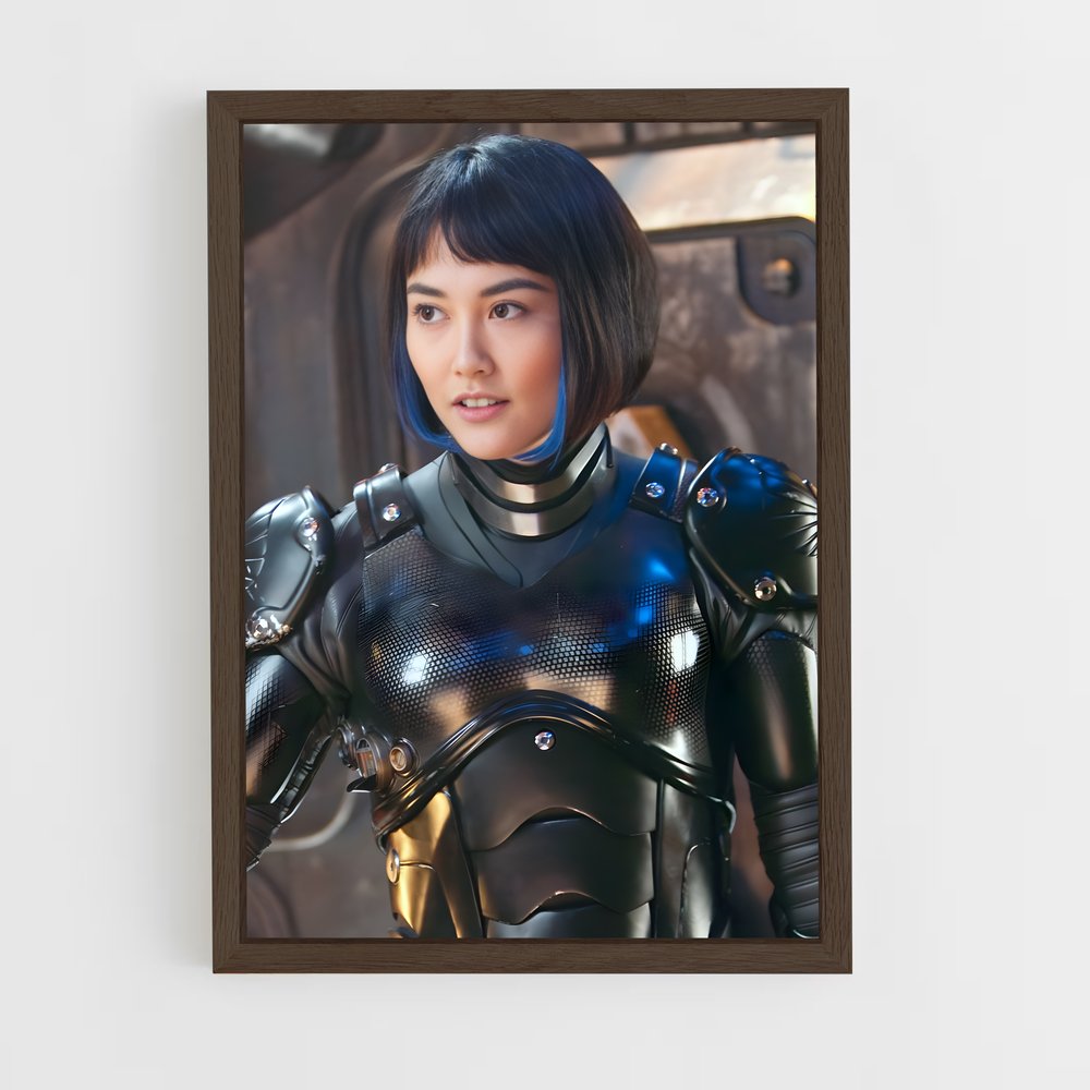 ap-rinko kikuchi-2 cadre Bois foncé