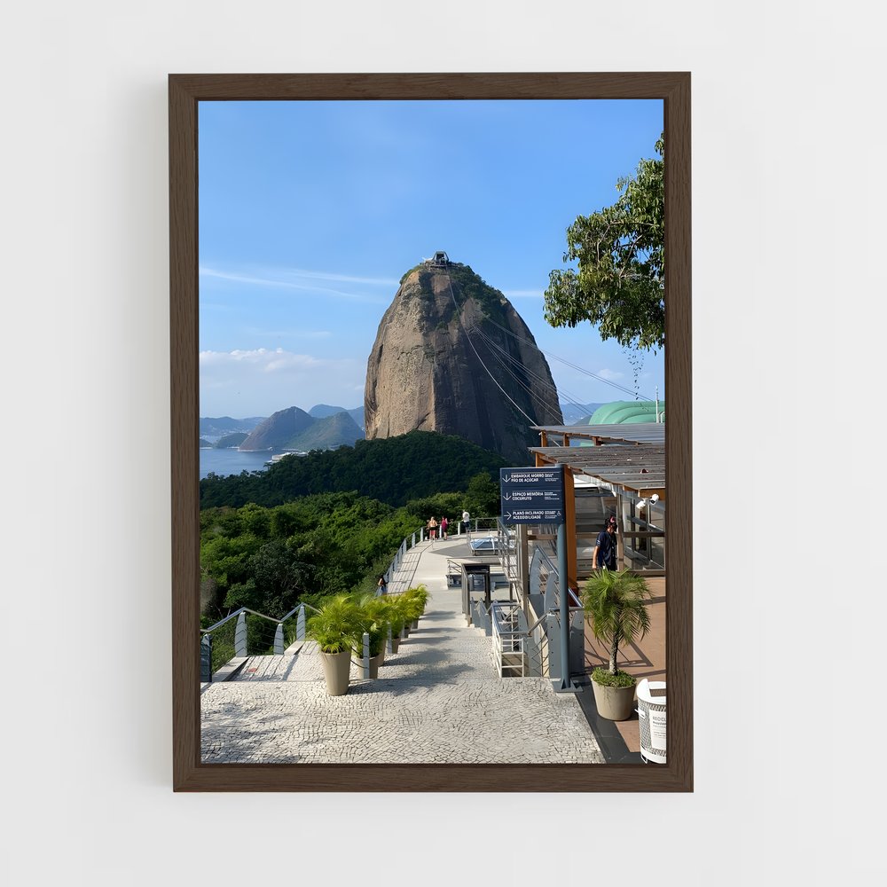 ap-rio de janeiro-6 cadre Bois foncé