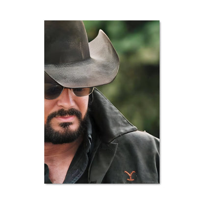 Poster Cowboy Charme