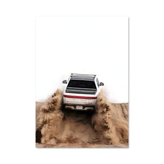 Poster Dunes Sauvages