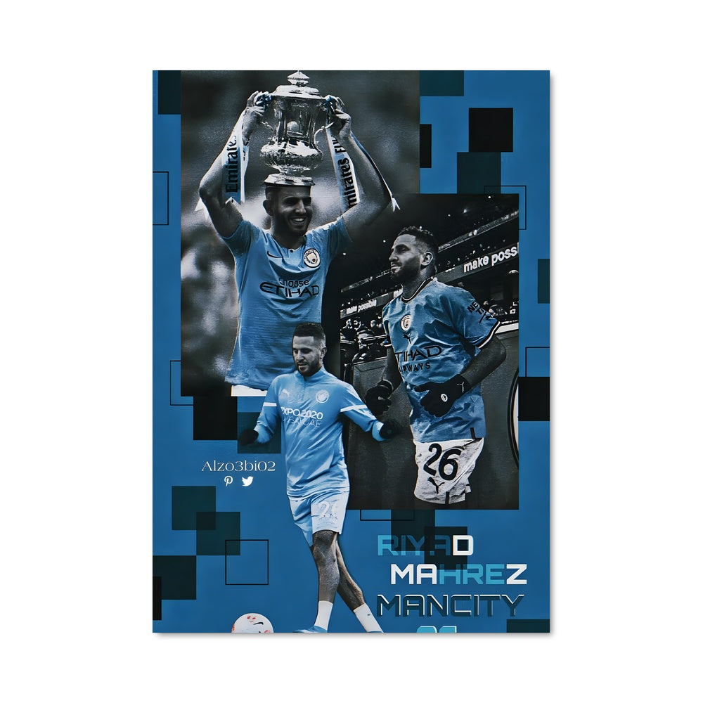 Poster Le Champion Mahrez