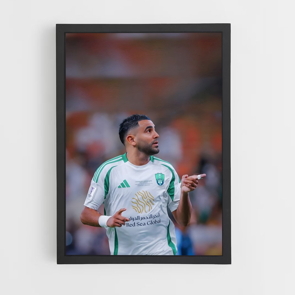 ap-riyad mahrez-10 cadre Noir