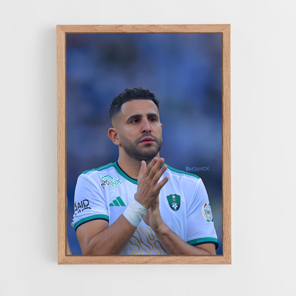 ap-riyad mahrez-8 cadre Bois clair