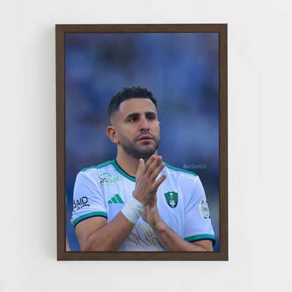 ap-riyad mahrez-8 cadre Bois foncé