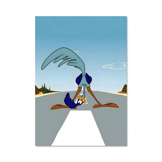 Poster Road Runner Acrobate