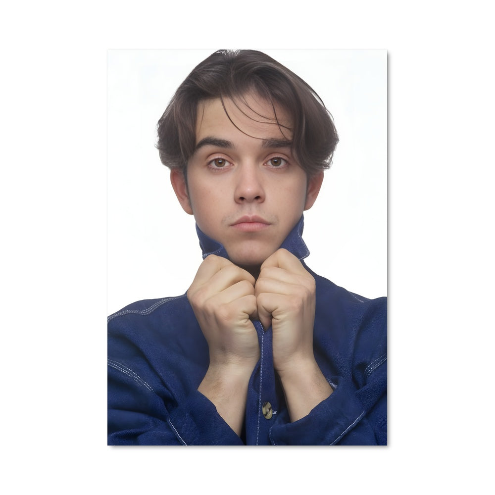 Poster Blue Suede Charm