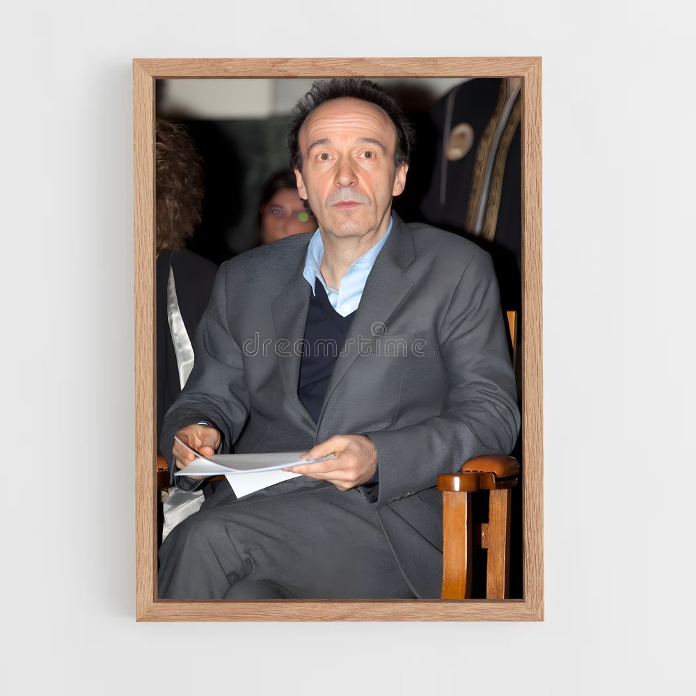 ap-robert benigni-4 cadre Bois clair