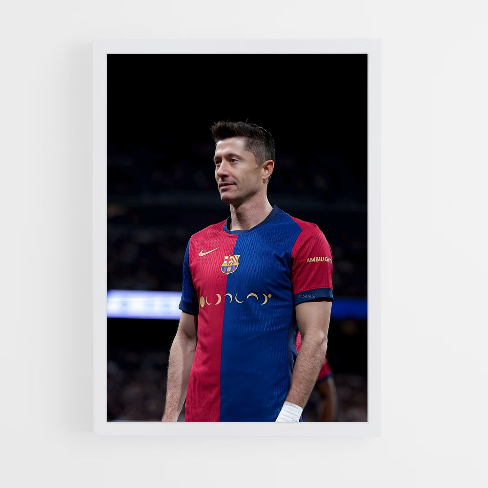 ap-robert lewandowski-6 cadre Blanc