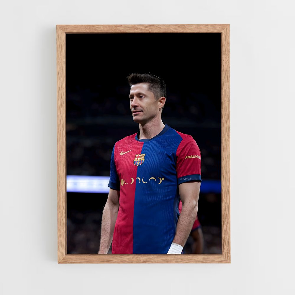 ap-robert lewandowski-6 cadre Bois clair