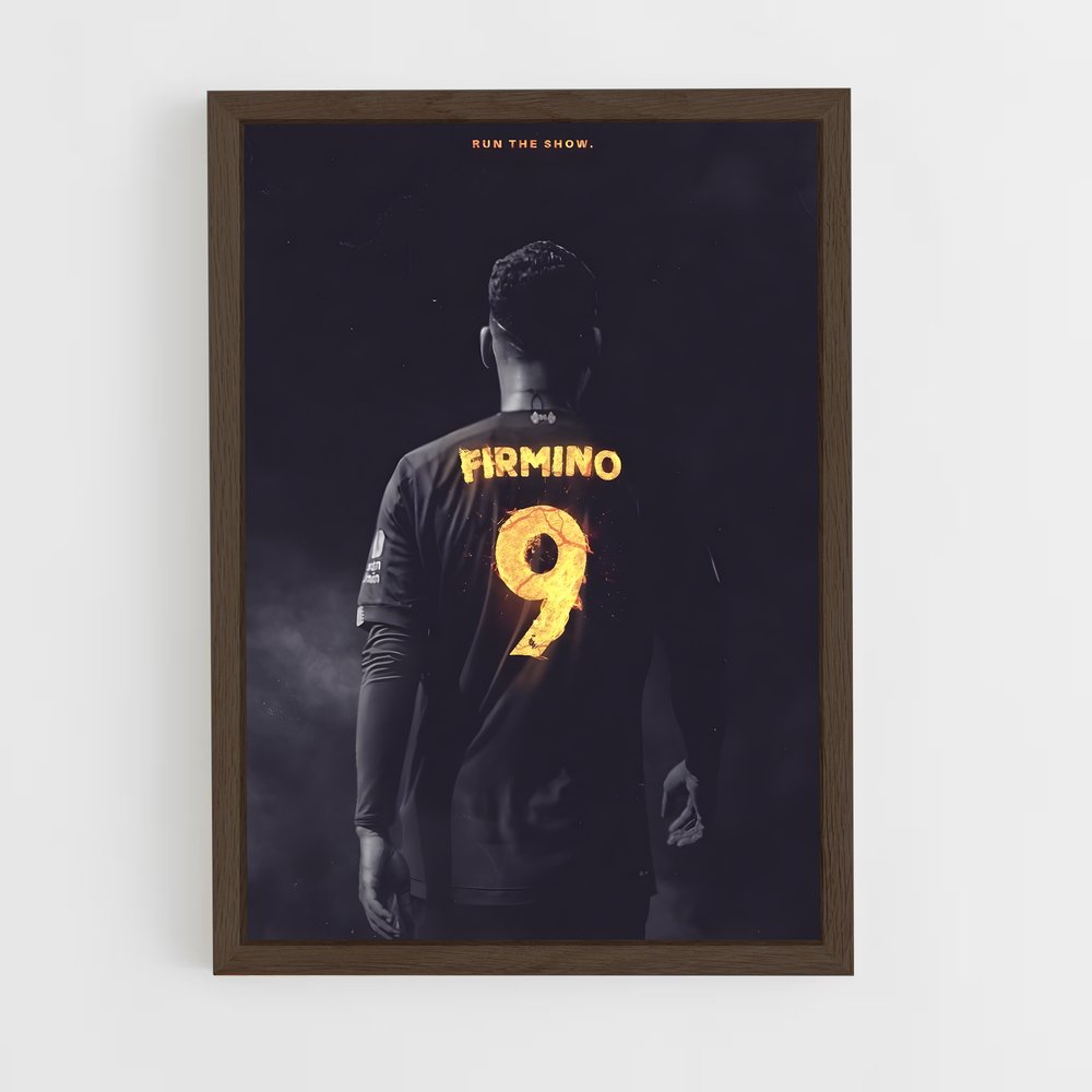 ap-roberto firmino-10 cadre Bois foncé