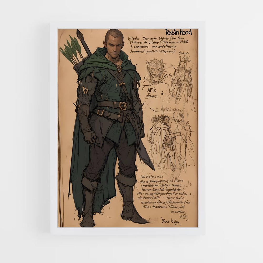 ap-robin hood legendary archer-2 cadre Blanc