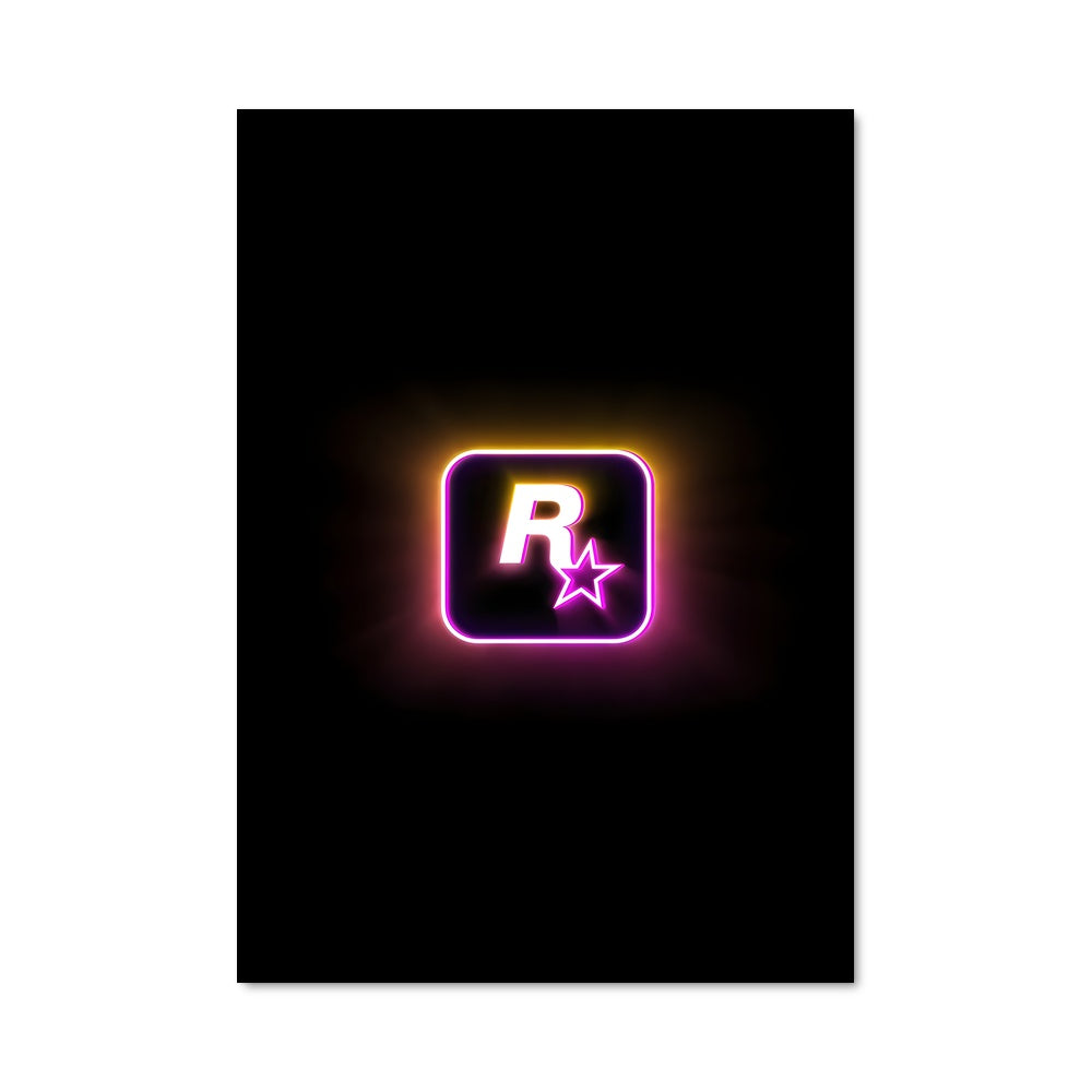 Poster Neon Star