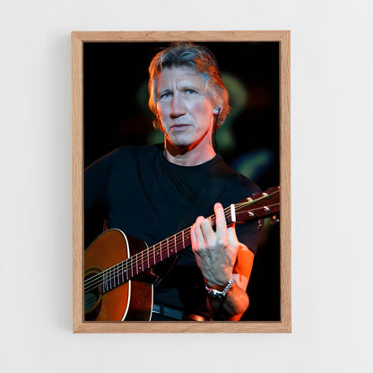 ap-roger waters-2 cadre Bois clair