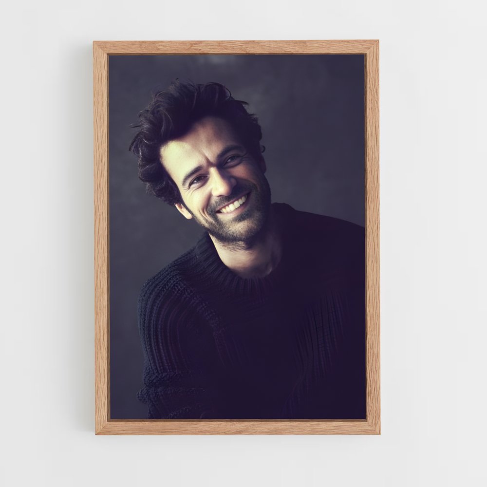 ap-romain duris-1 cadre Bois clair