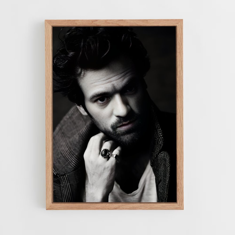 ap-romain duris-6 cadre Bois clair