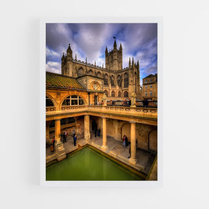 ap-roman baths bath-3 cadre Blanc