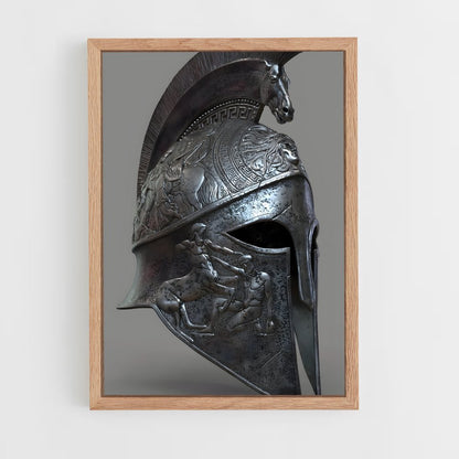 ap-roman helmet-6 cadre Bois clair