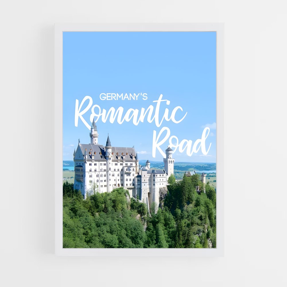 ap-romantic road-1 cadre Blanc