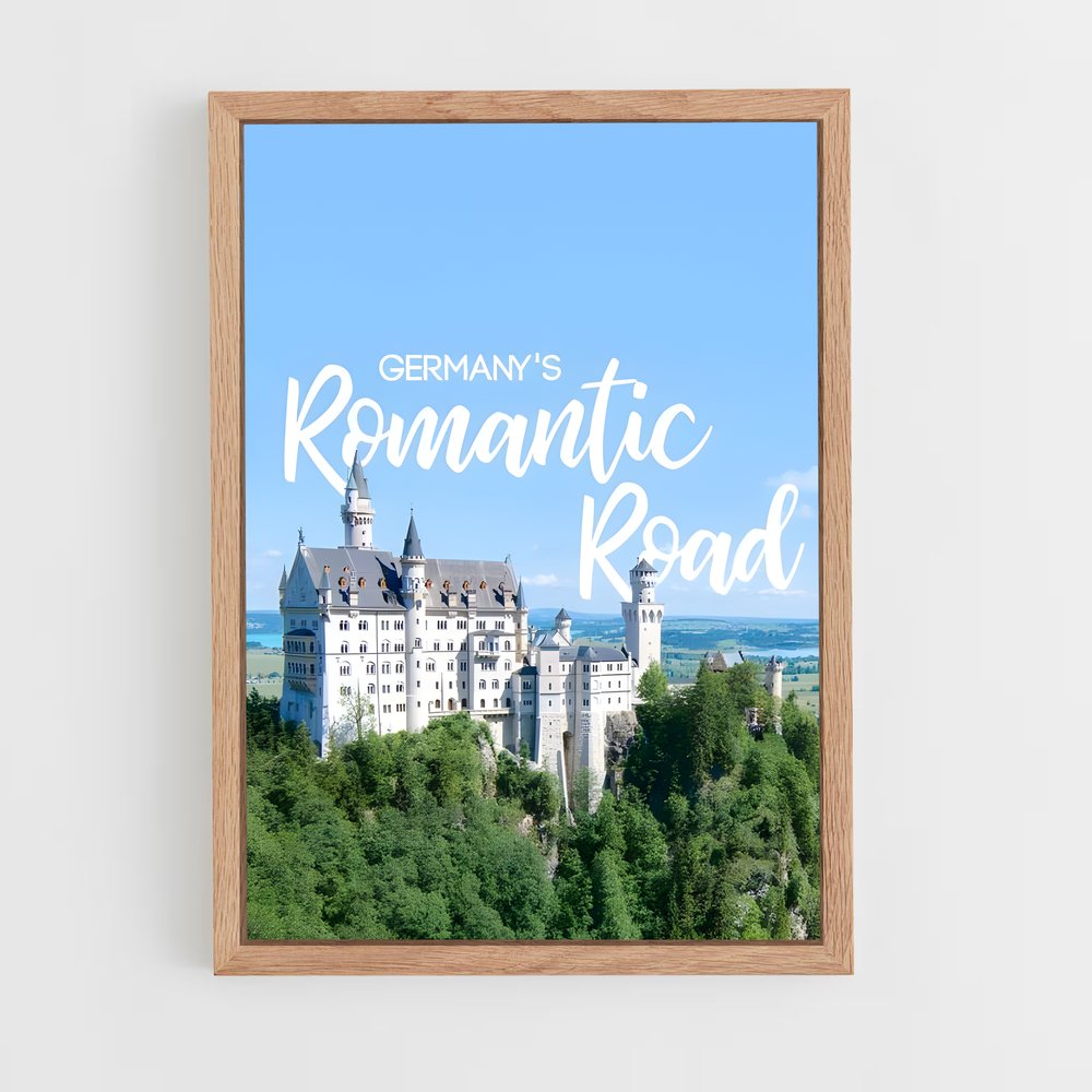 ap-romantic road-1 cadre Bois clair