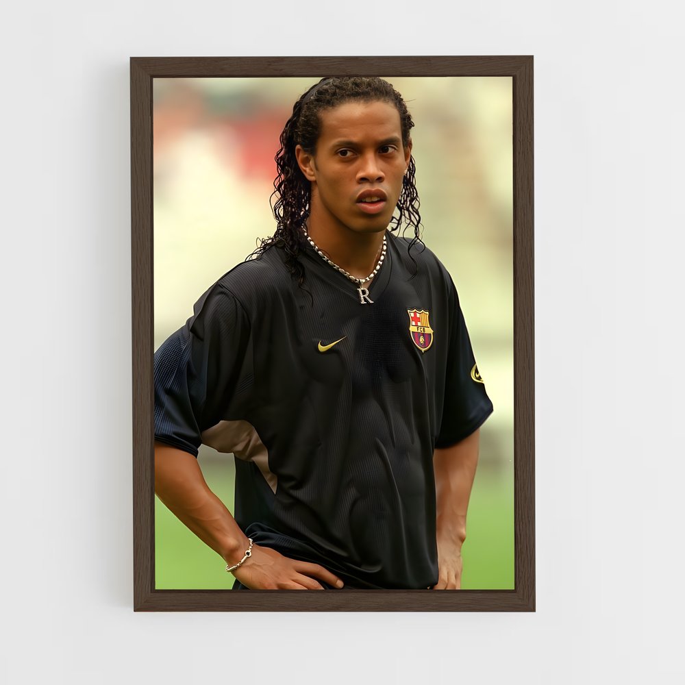 ap-ronaldinho-2 cadre Bois foncé