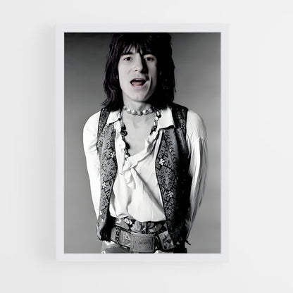 ap-ronnie wood-2 cadre Blanc