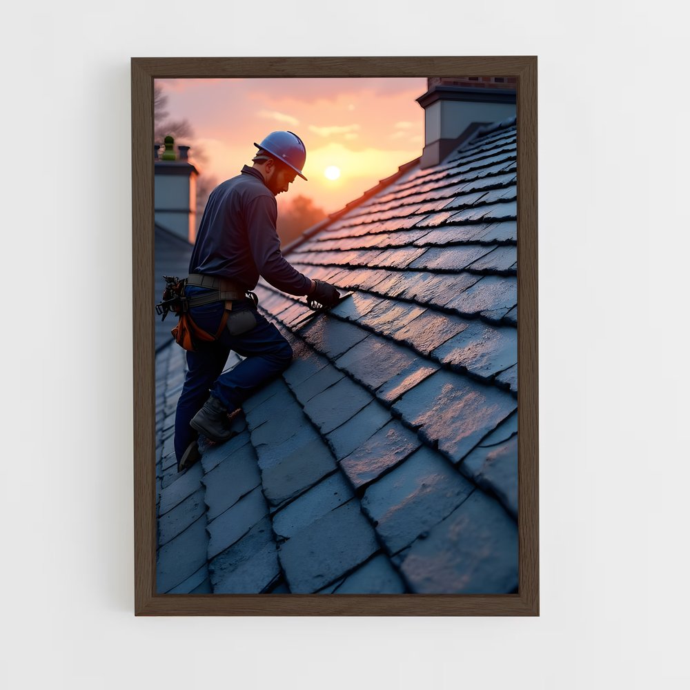 ap-roofer-2 cadre Bois foncé