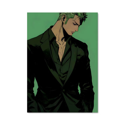 Poster Zoro en Costume