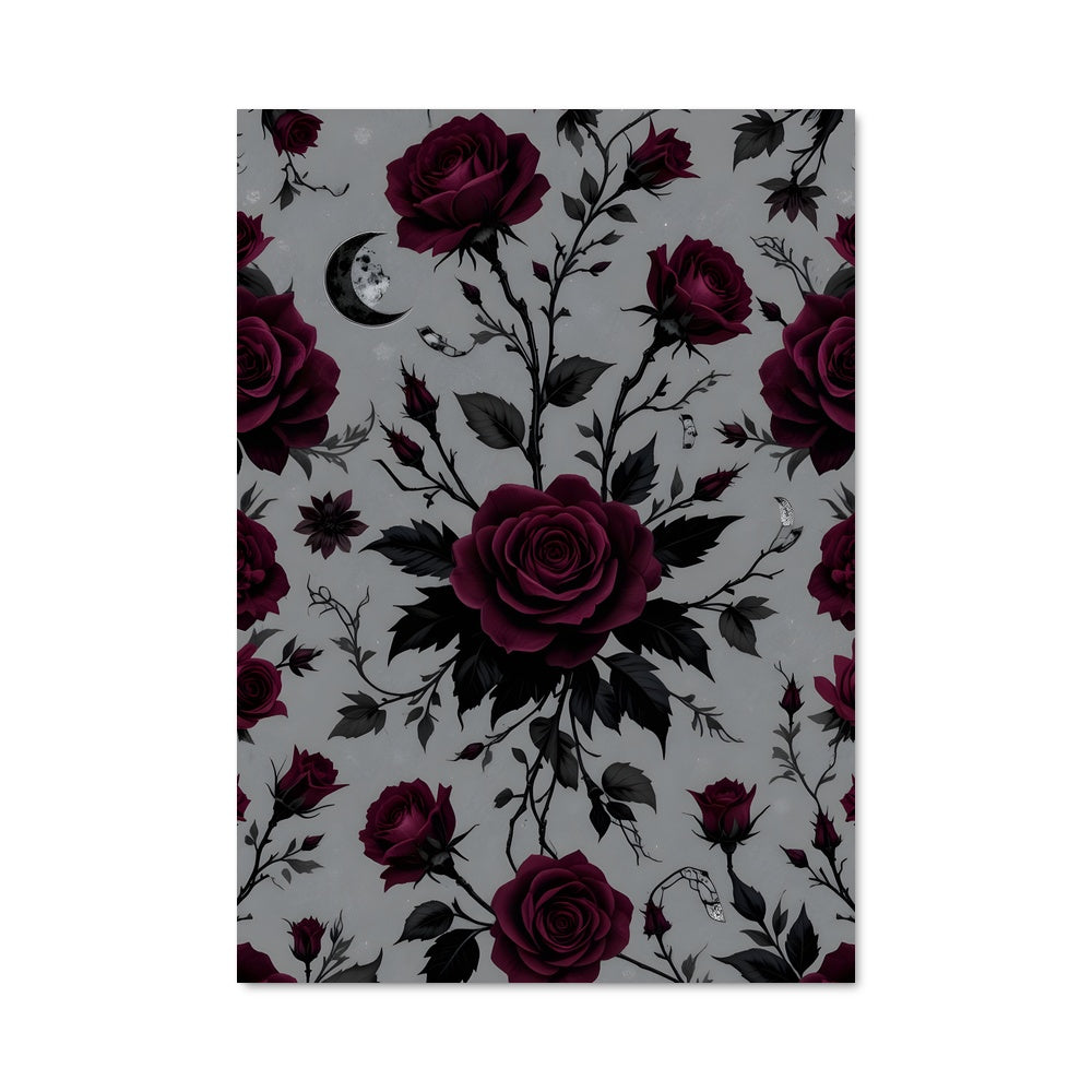 Poster Rose Élégante