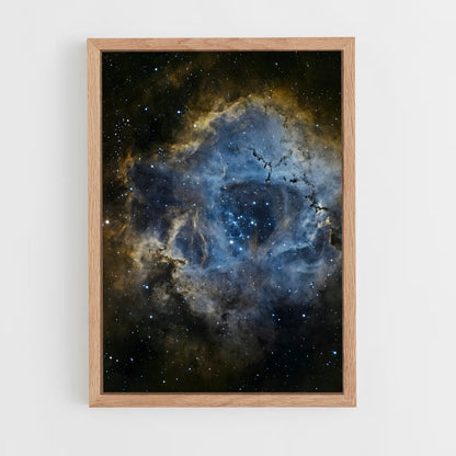 ap-rosette nebula-4 cadre Bois clair