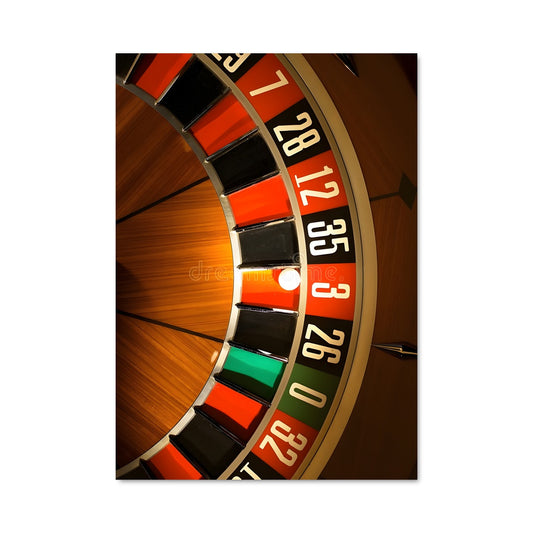 Poster Roulette 102