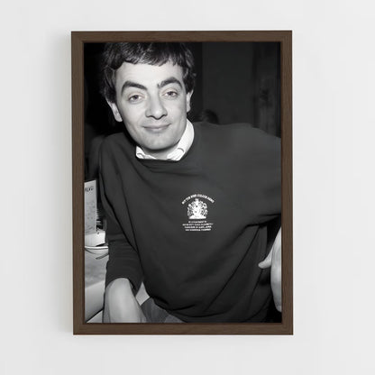 ap-rowan atkinson-3 cadre Bois foncé