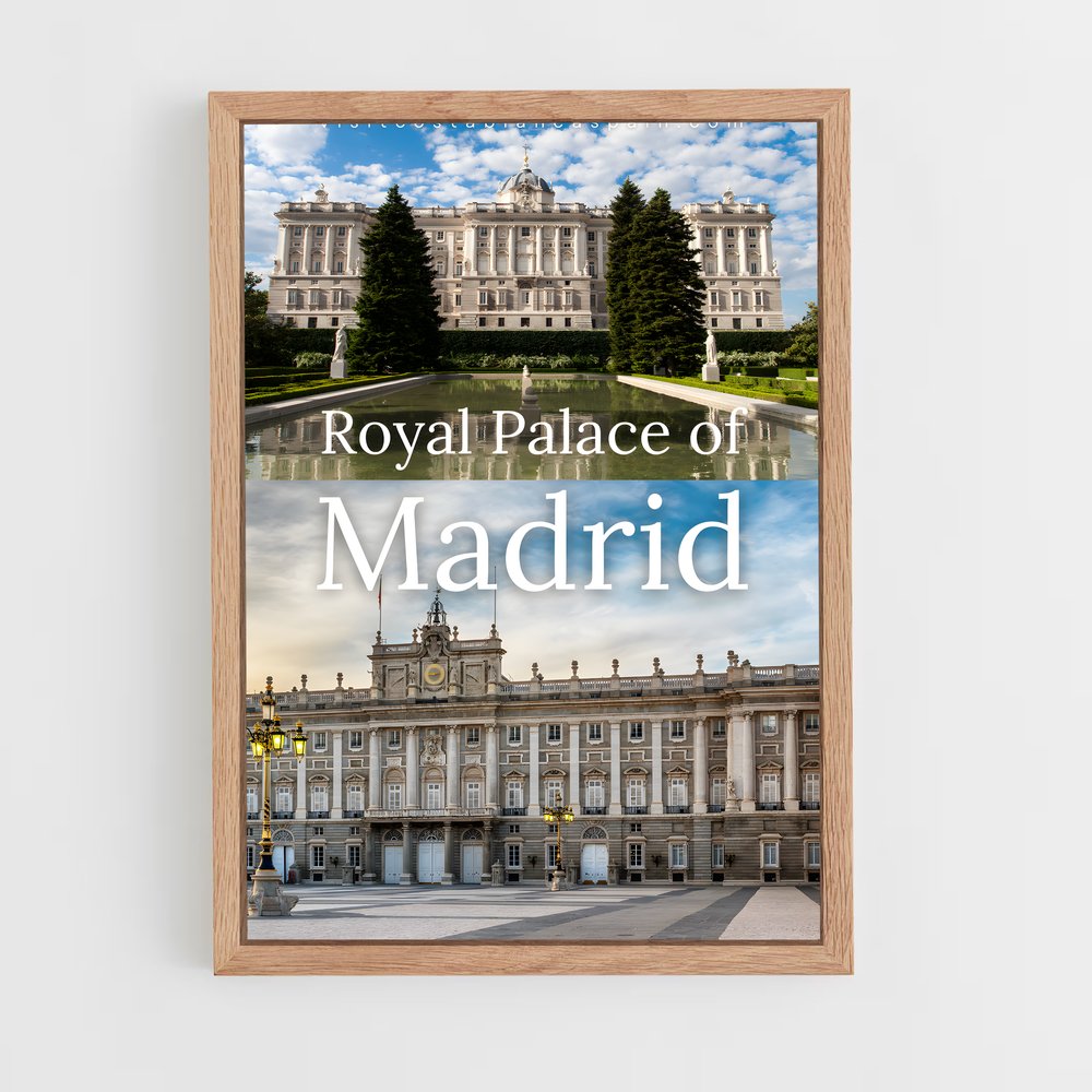 ap-royal palace madrid-2 cadre Bois clair