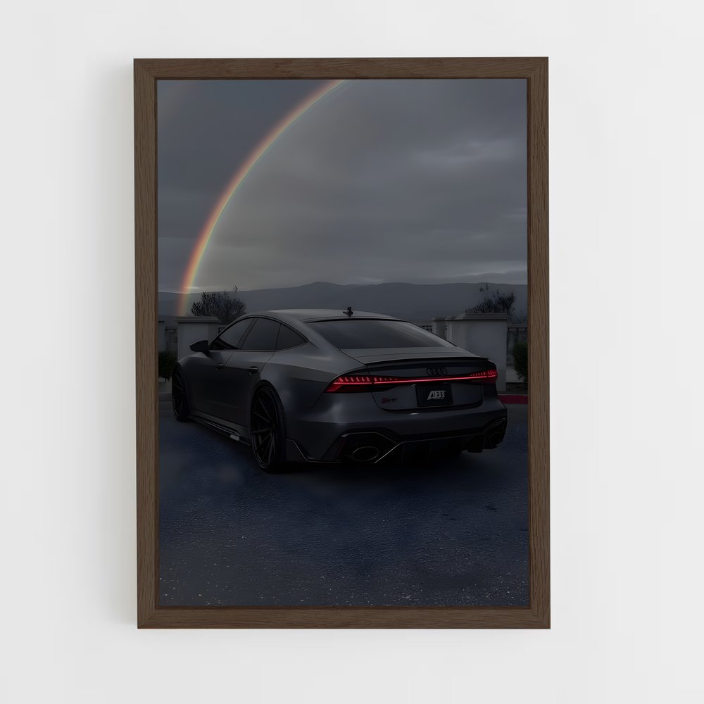 ap-rs7-4 cadre Bois foncé