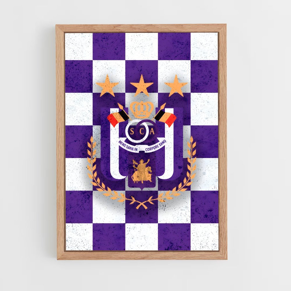 ap-rsc anderlecht-10 cadre Bois clair
