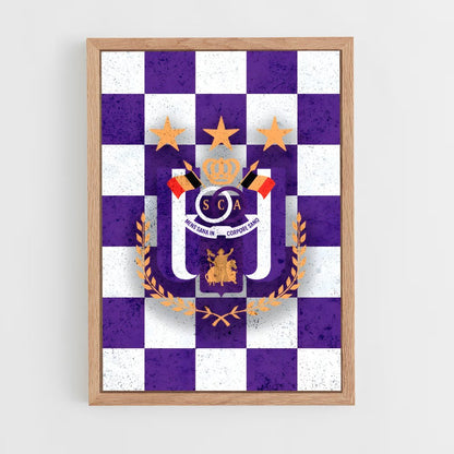 ap-rsc anderlecht-10 cadre Bois clair