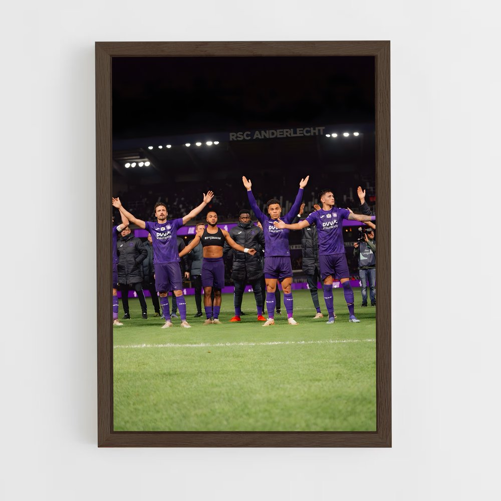 ap-rsc anderlecht-8 cadre Bois foncé