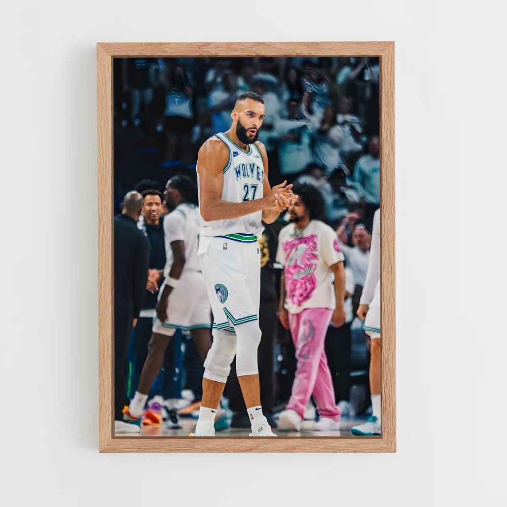 ap-rudy gobert-4 cadre Bois clair