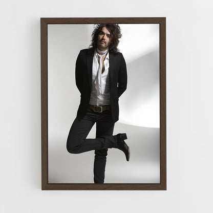 ap-russell brand-6 cadre Bois foncé