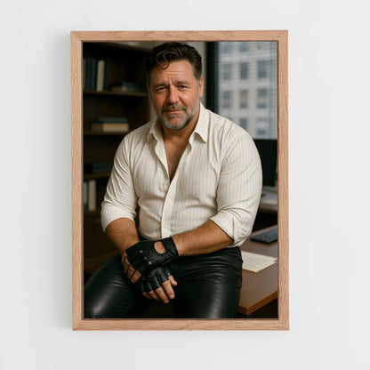 ap-russell crowe-6 cadre Bois clair