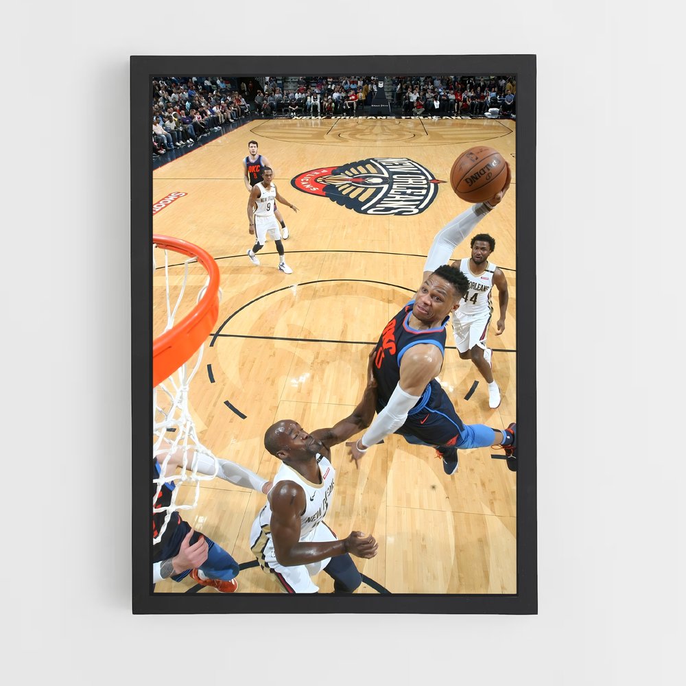 ap-russell westbrook-6 cadre Noir