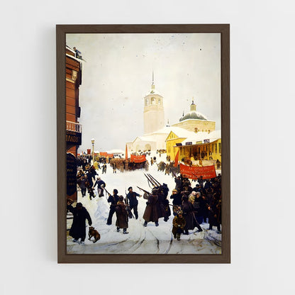 ap-russian revolution-2 cadre Bois foncé
