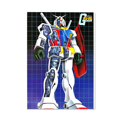Poster Gundam en Action