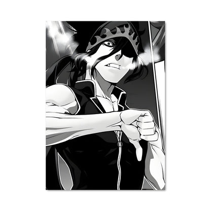 Poster Message en Noir