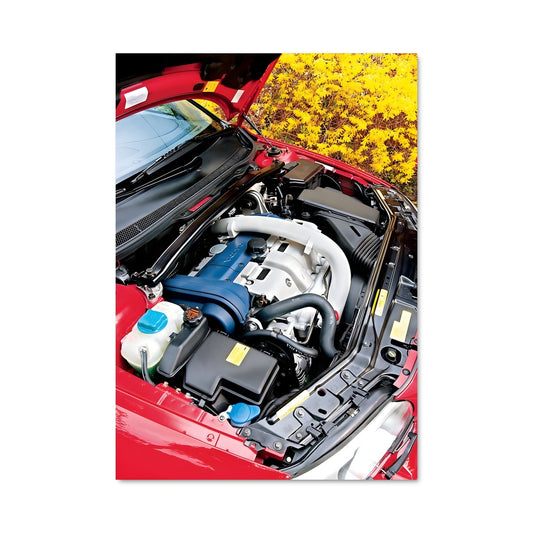 Poster Fleur de Moteur