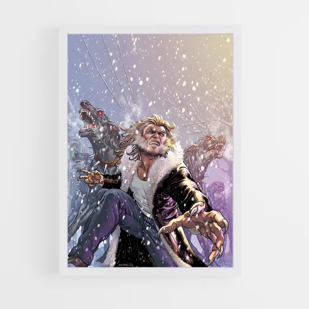 ap-sabretooth x-men-2 cadre Blanc