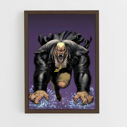 ap-sabretooth x-men-3 cadre Bois foncé