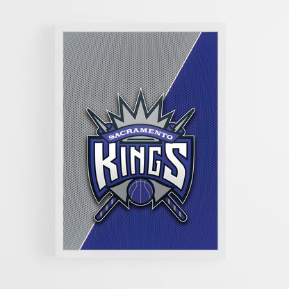 ap-sacramento kings-13 cadre Blanc