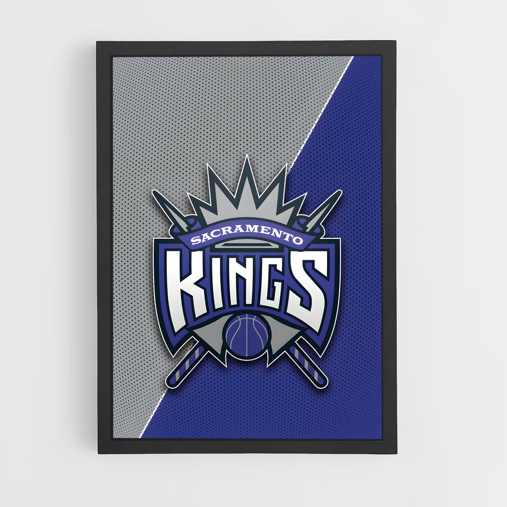 ap-sacramento kings-13 cadre Noir