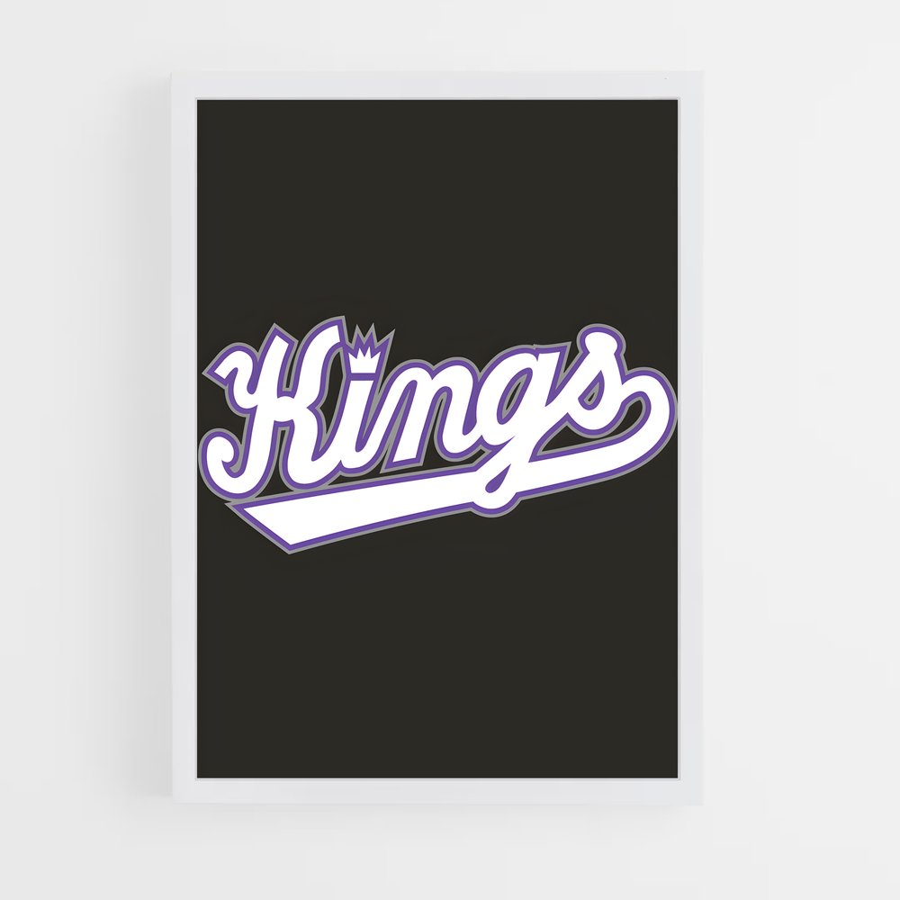 ap-sacramento kings-8 cadre Blanc