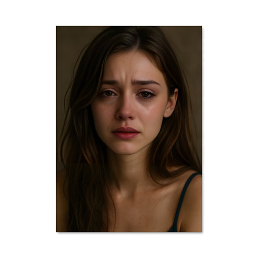 Poster Larmes Silencieuses